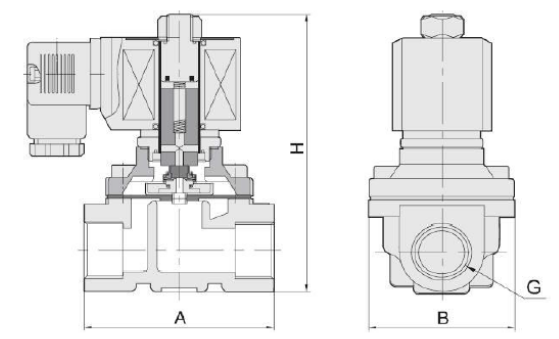 Клапан электромагнитный ARM SF6254 - 3